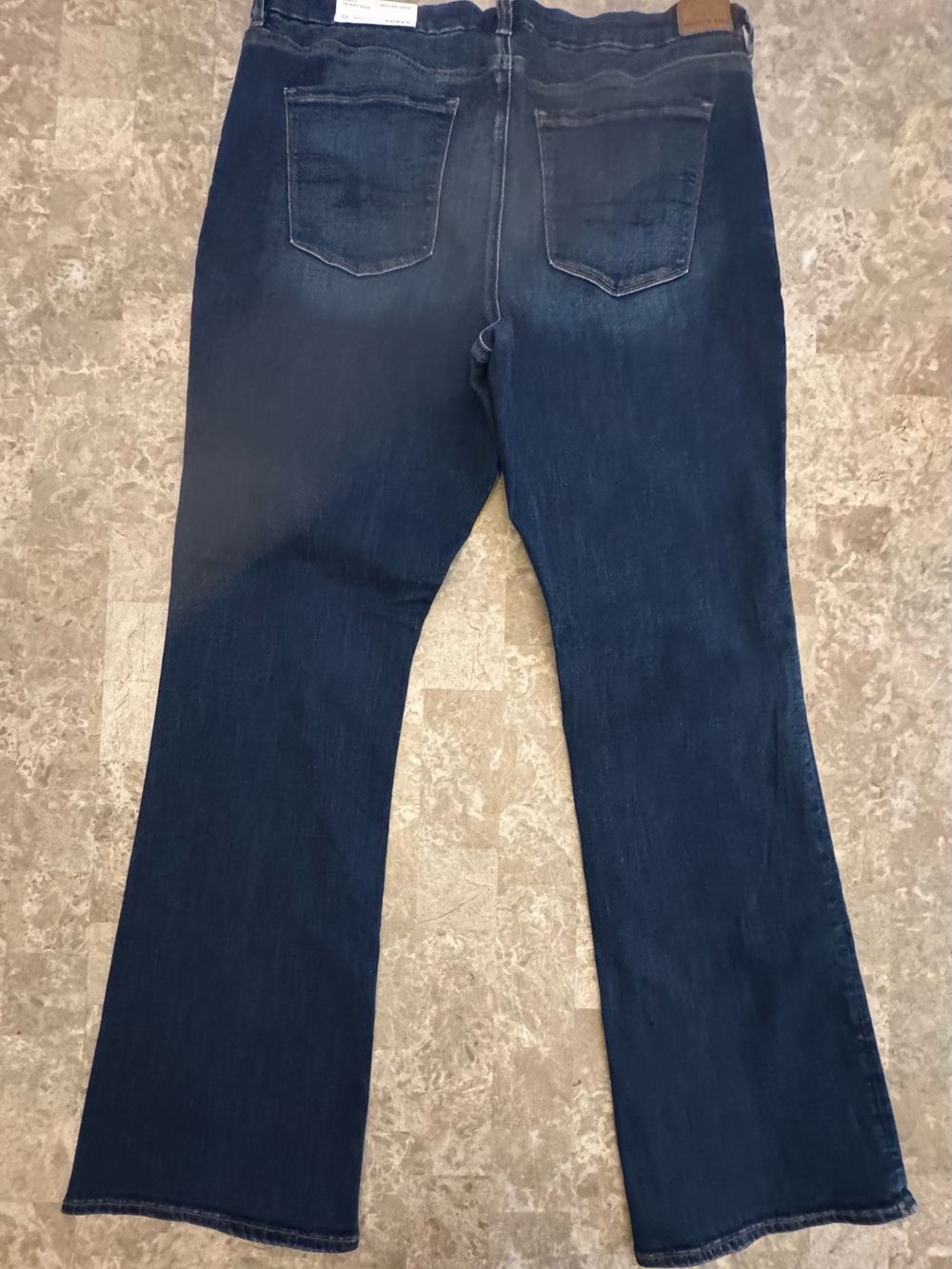 American Eagle Outfitters Size 18Long Women’s Curvy Skinny Kick Jeans High Rise - Picture 2 of 9
